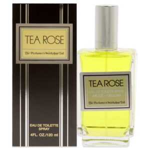 Perfumer's Workshop FragranceX Tea Rose 4 oz Eau De Toilette Spray For Women