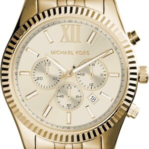 Michael Kors Lexington Men's Watch, Stainless Steel Bracelet Watch for Men