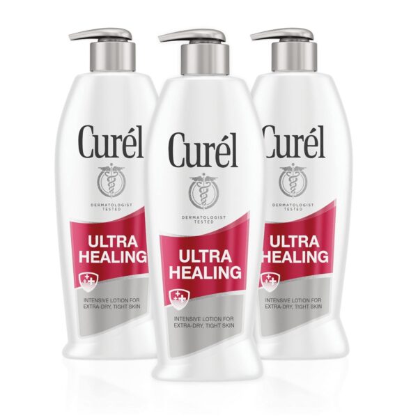 Curél Ultra Healing Hand and Body Lotion, Dry Skin Moisturizer with Advanced Ceramide Complex