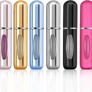 Portable Perfume Travel Refillable Bottle, Travel Size Cologne Atomizer Dispenser, Pocket Purse Perfume On The Go Container