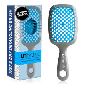 FHI Heat UNbrush Detangling Brush for Pain-Free Brushing on All Wet or Dry Hair
