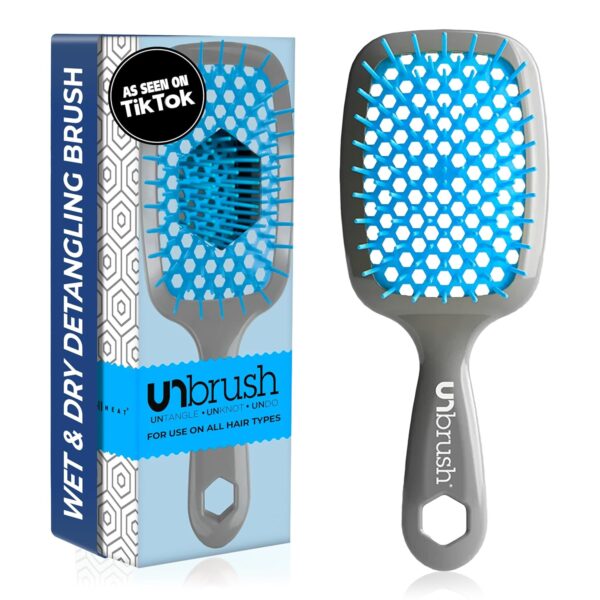 FHI Heat UNbrush Detangling Brush for Pain-Free Brushing on All Wet or Dry Hair
